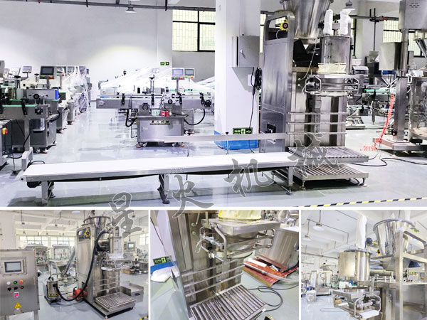 25公斤即溶果凍粉劑稱重包裝機細節