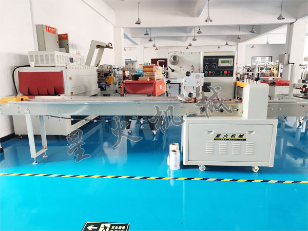 帶托盒精品午夜视频-全自動枕式包裝機