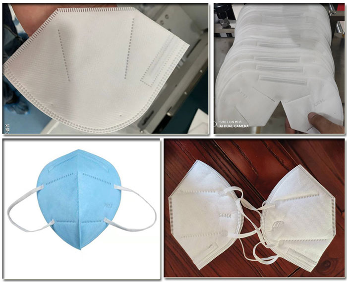 四川口罩生產線 四川口罩生產線設備廠家樣品展示
