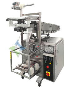 全自動鏈鬥式包裝機,堅果顆粒立式包裝機