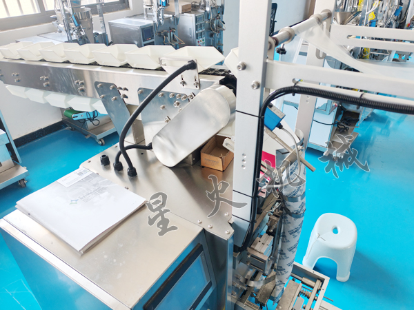 成都鏈鬥式顆粒包裝機/袋裝涼皮自動包裝機 