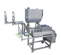 臥式攪拌香辣醬灌裝機