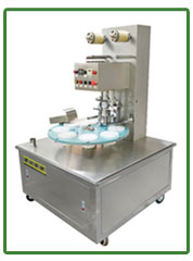 轉盤式小罐茶包裝封口機